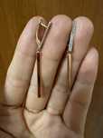 Продам серьги, 585 пробы