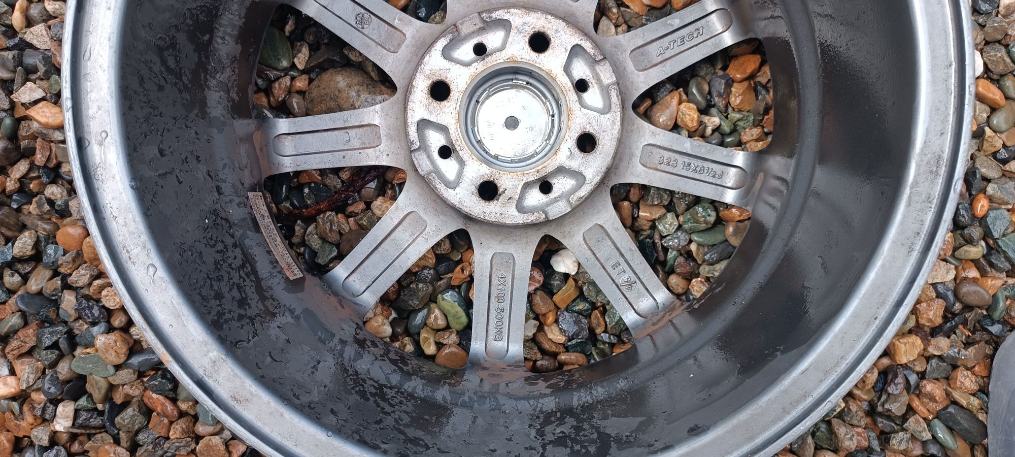 Привозные диски 4х100х15 ширина 6 1/2 g et 45