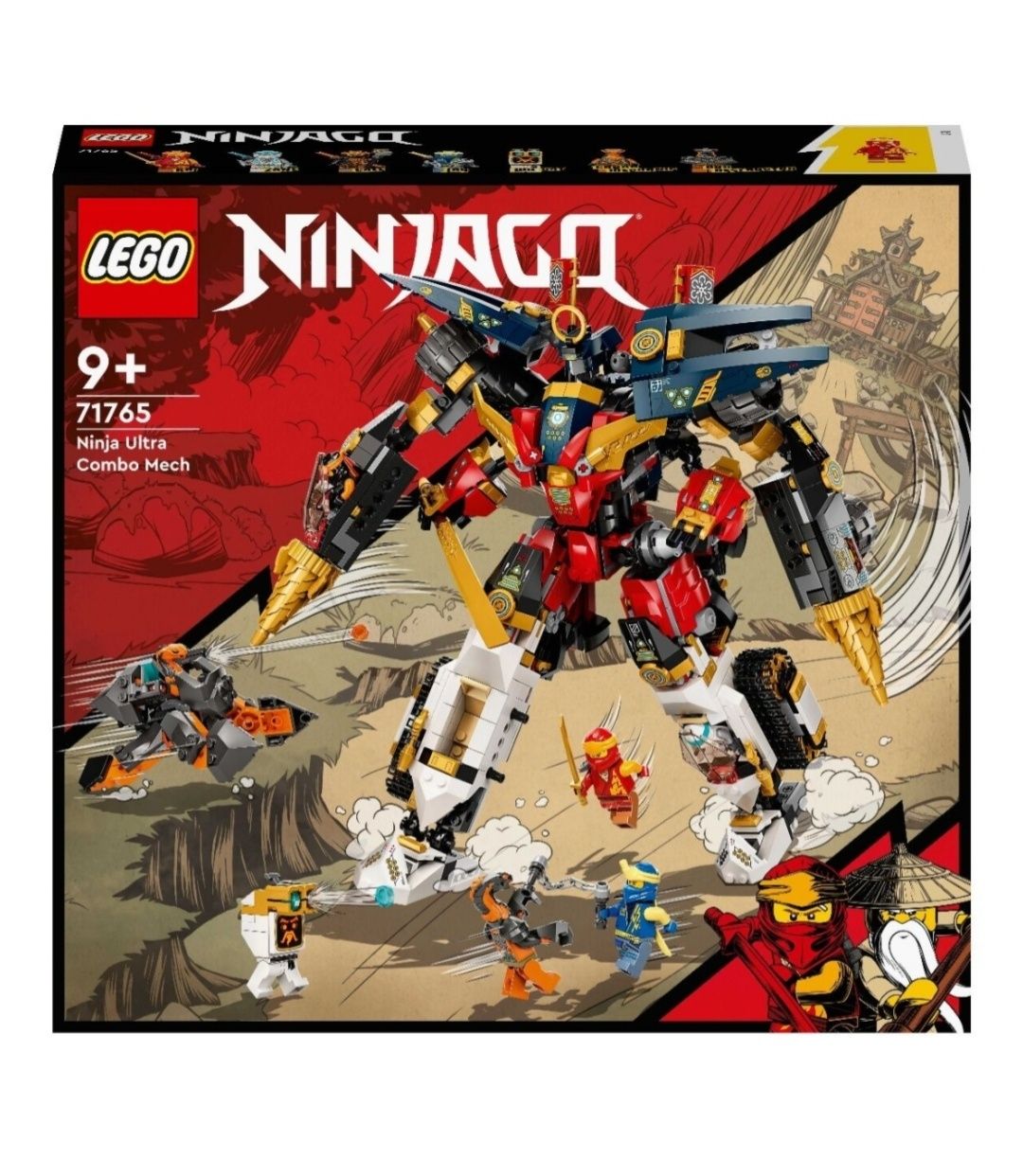 Конструктор lego ультра-комбо-робот ниндзя 71765, деталей 1104 шт