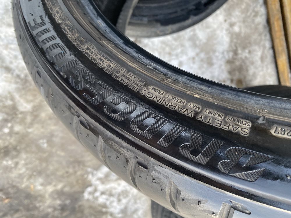 Пара летние шины 225/45/19 225/45R19 Bridgestoone.