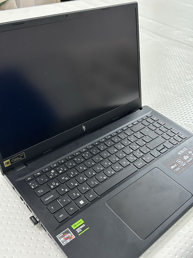 Продается игровой ноутбук Acer Nitro V15 Nvidia 4060