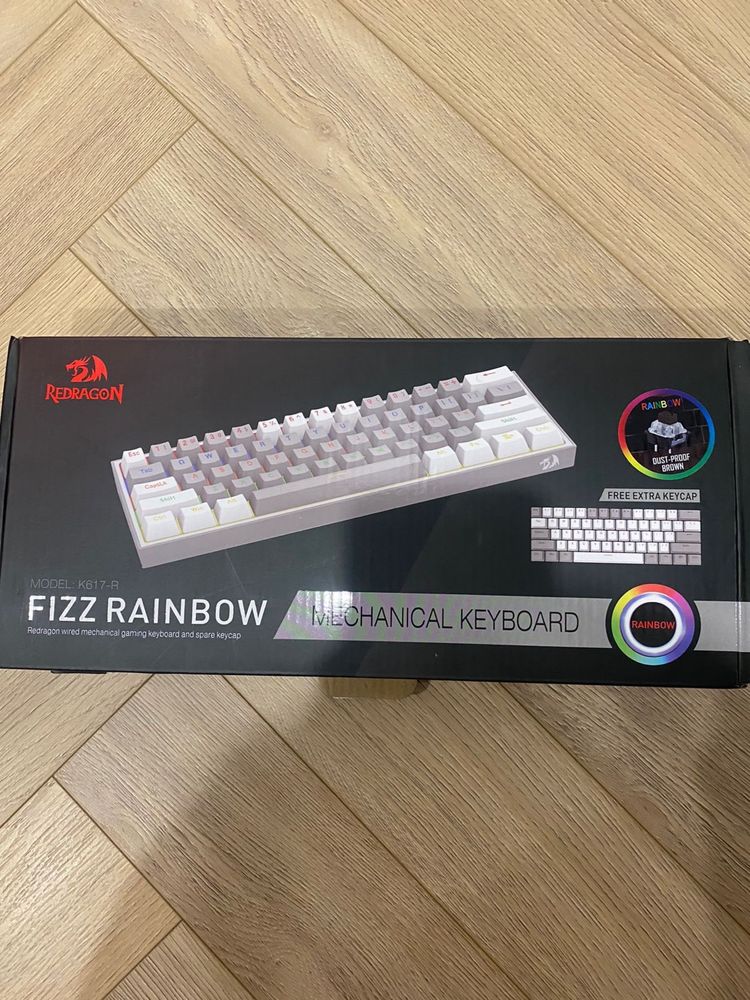 Продам клавиатуру Redragon fizz k617R