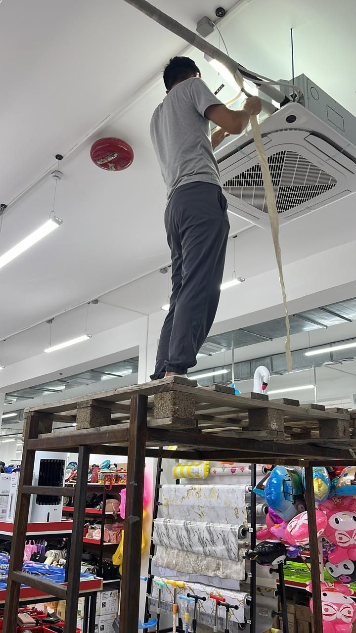 Установка кондиционеров