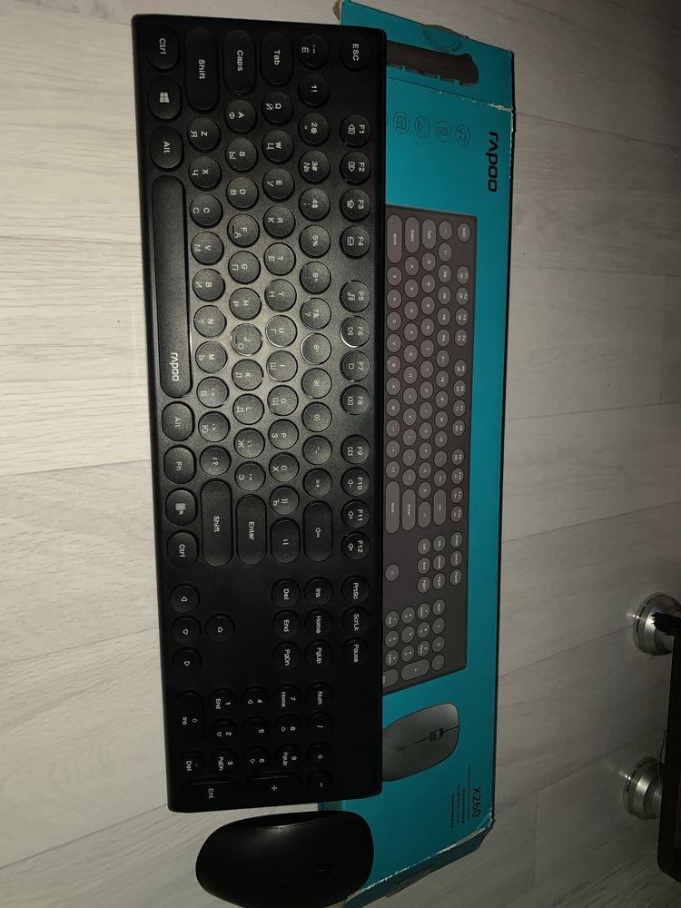 безпроводная клавиатура Rapoo  X260S черный