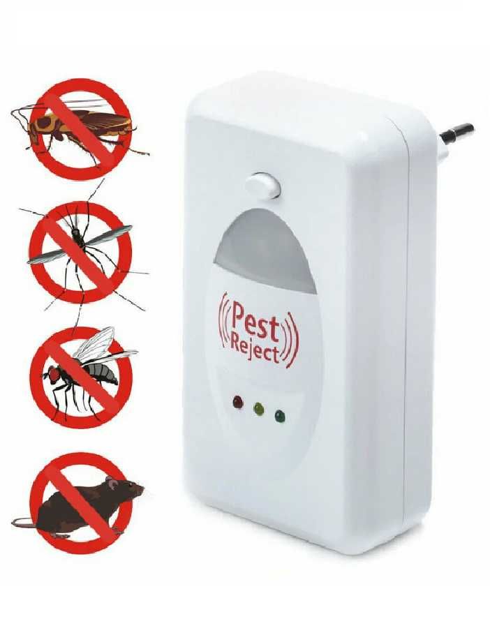 Ультразвуковой Отпугиватель Насекомых И Грызунов Pest Reject