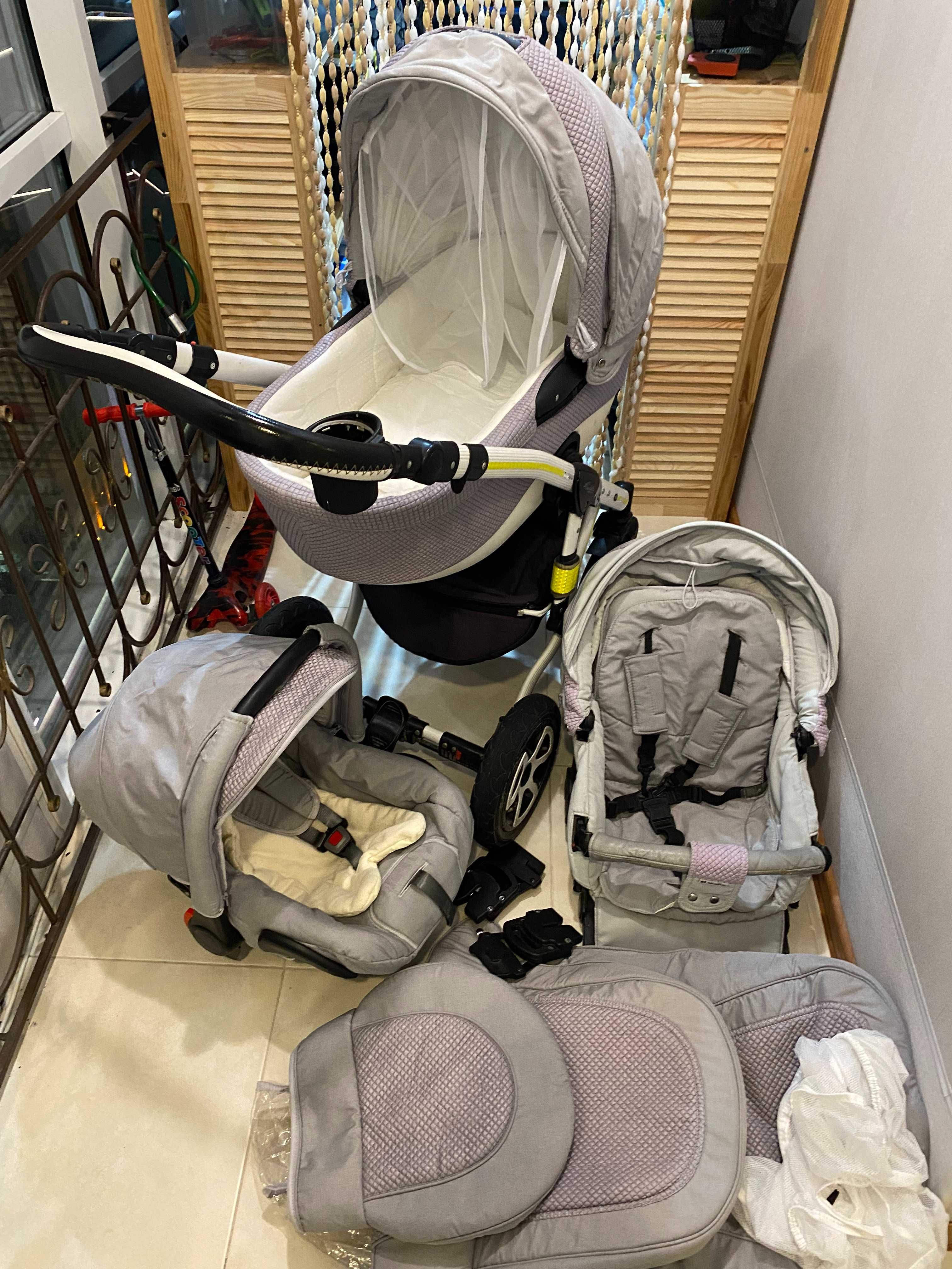 Коляска ADAMEX Barletta 3 в 1