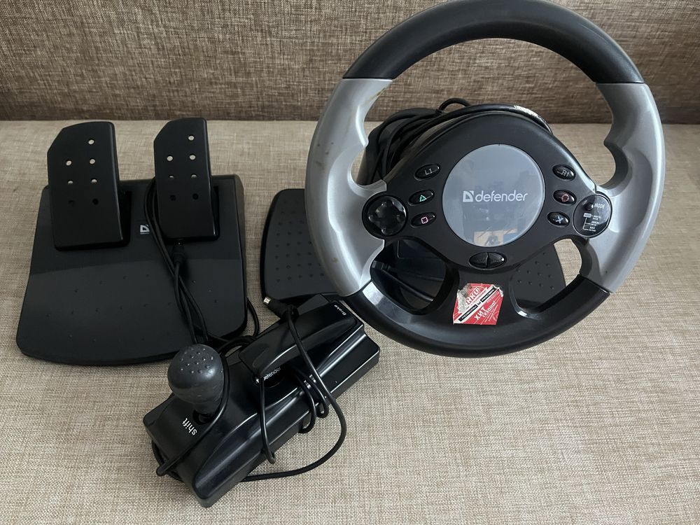 Продам игровой руль Defender