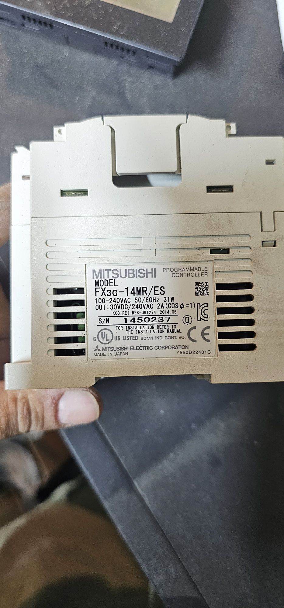 Программируемый контроллер Mitsubishi Electric FX3G-14MR/ES