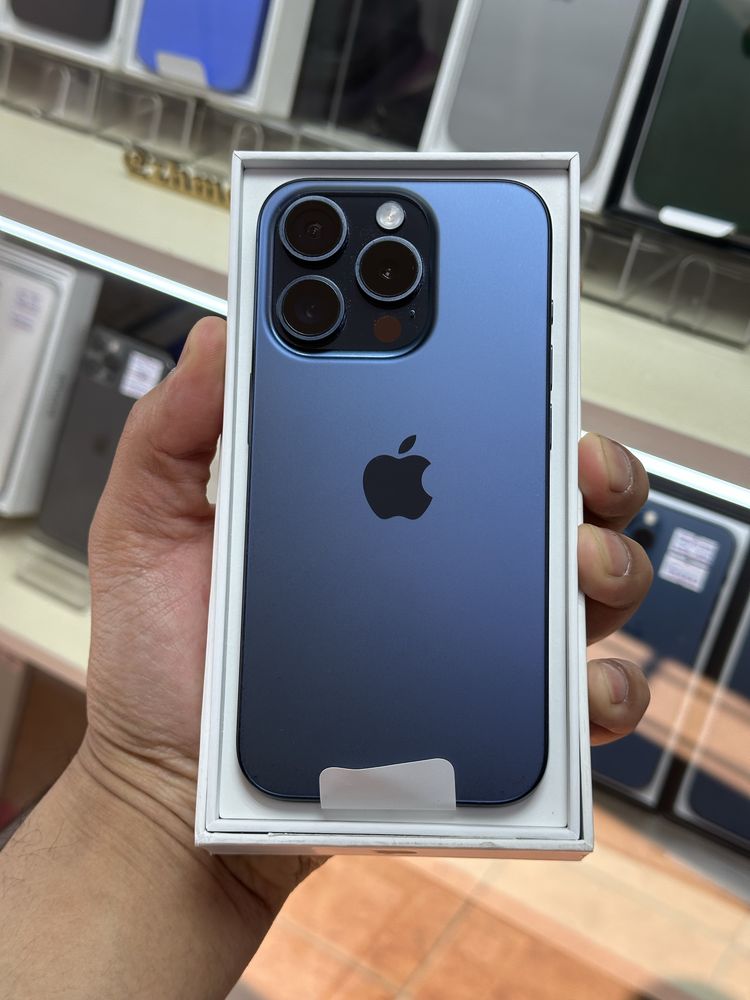  iPhone 15pro max 5G 128gb LL/A blue titanium
