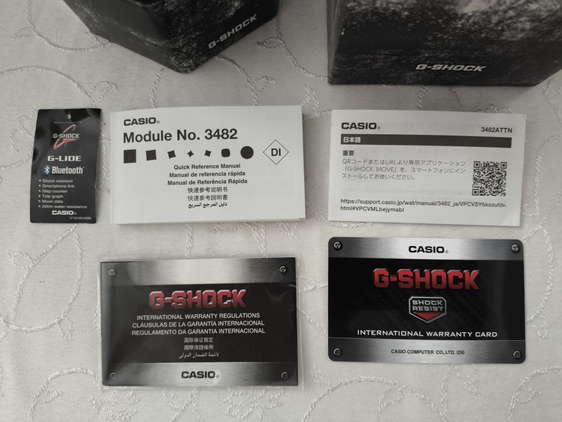 Часы CASIO GBX-100-TT G-Lide