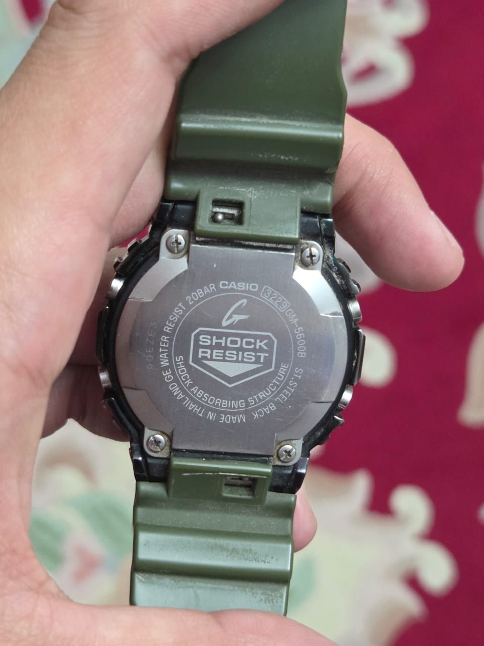 Casio g shock gm-5600 состояние хорошее!