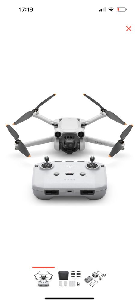 Продам абсолютно новый Дрон DJI Mini 3 Pro + Fly More Kit Plus серый