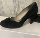 Классические  туфли Clarks, натуральная замша