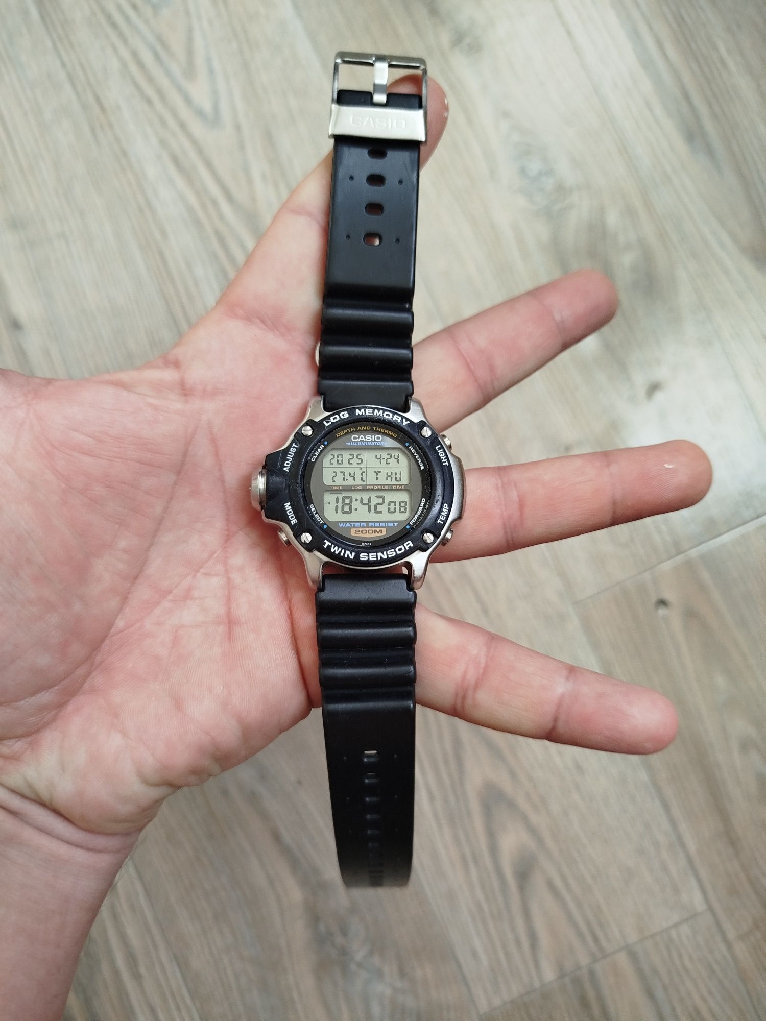 Часы Casio для дайвинга. Vintage
