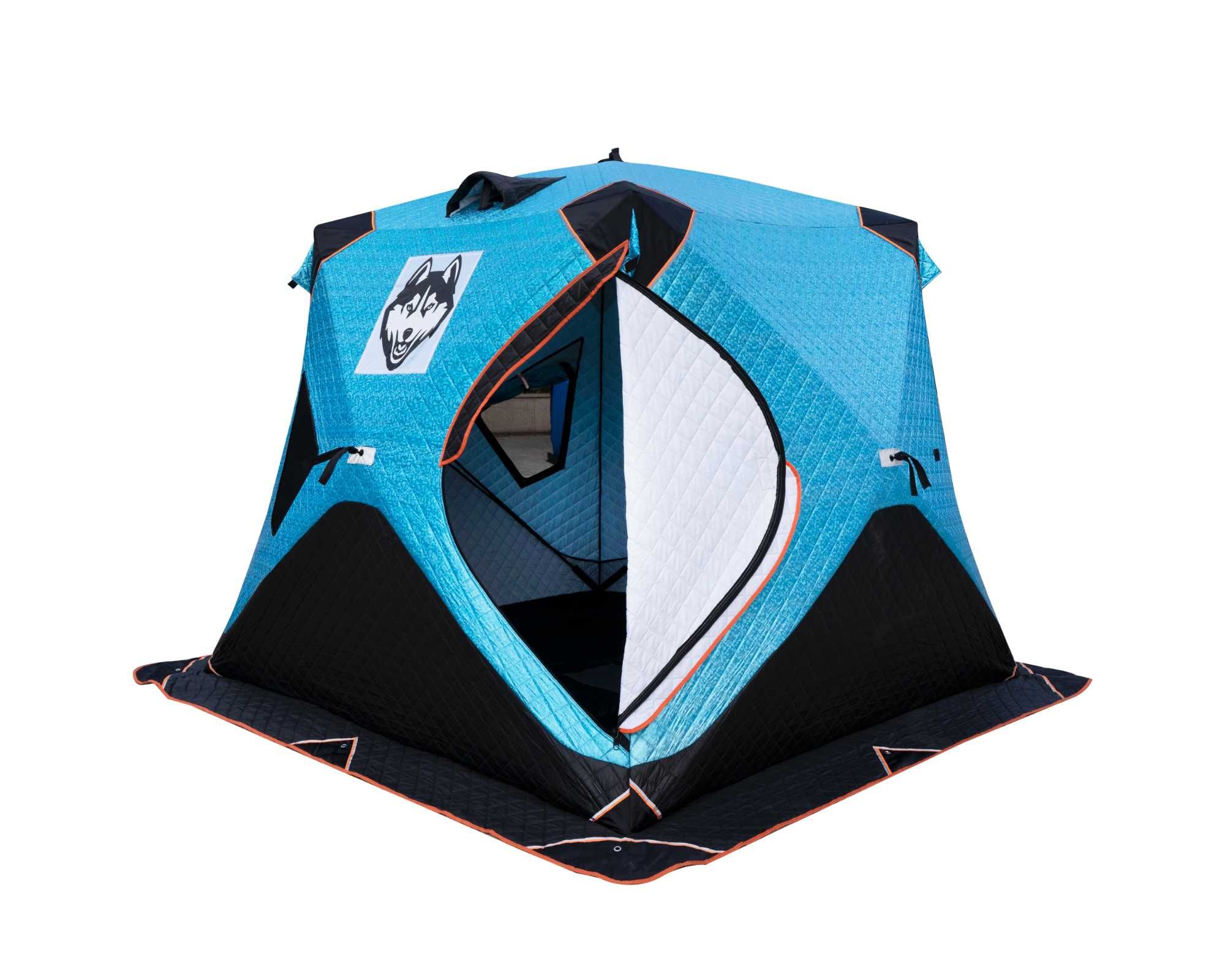 Палатка зимняя куб "HUSKY" PH22 Oxford 210D, 3 слоя