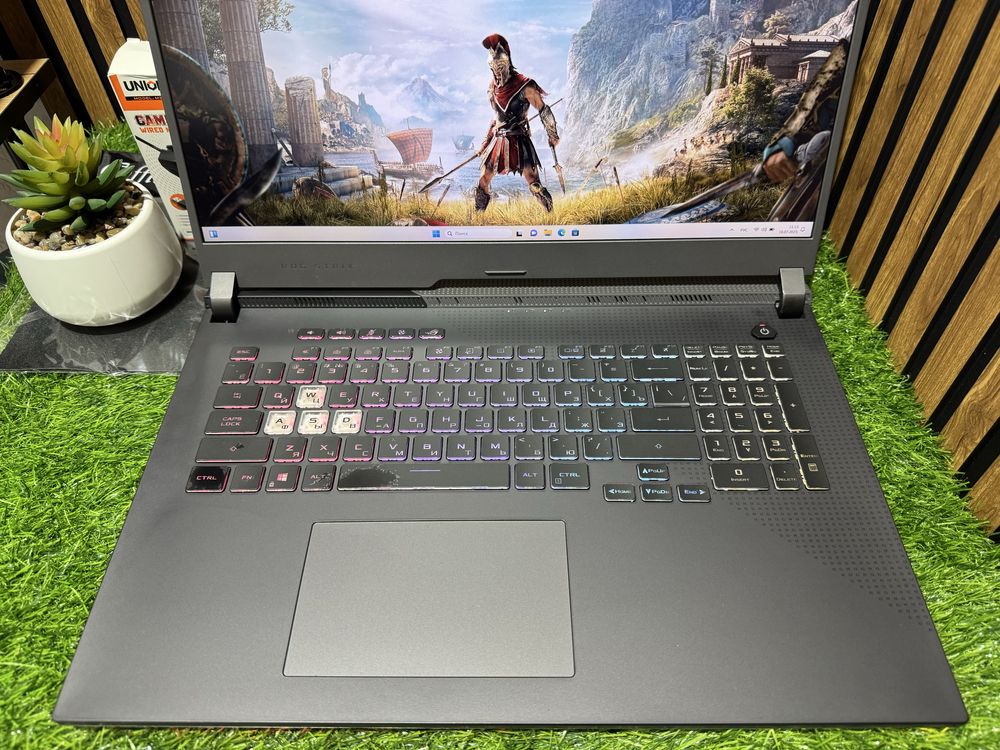 Мощный Ноутбук Asus ROG Strix G17 Ryzen7-5800H/RTX3060/Ram16GB/SSD1000