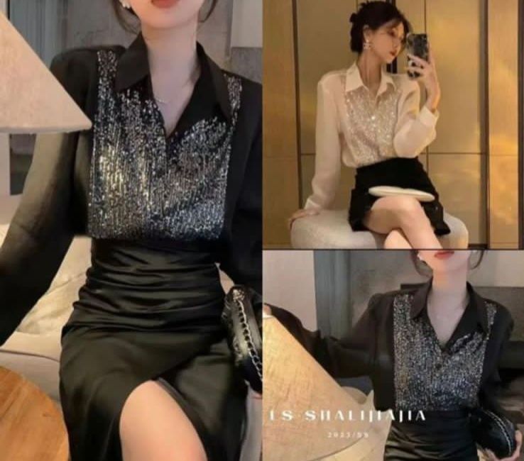 Поетки новогодний look