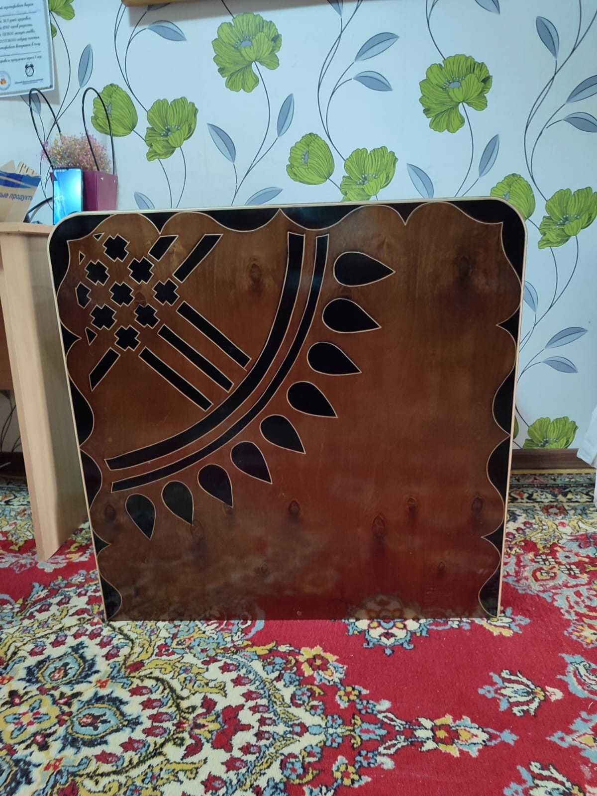 Казахский стол прямоугольный