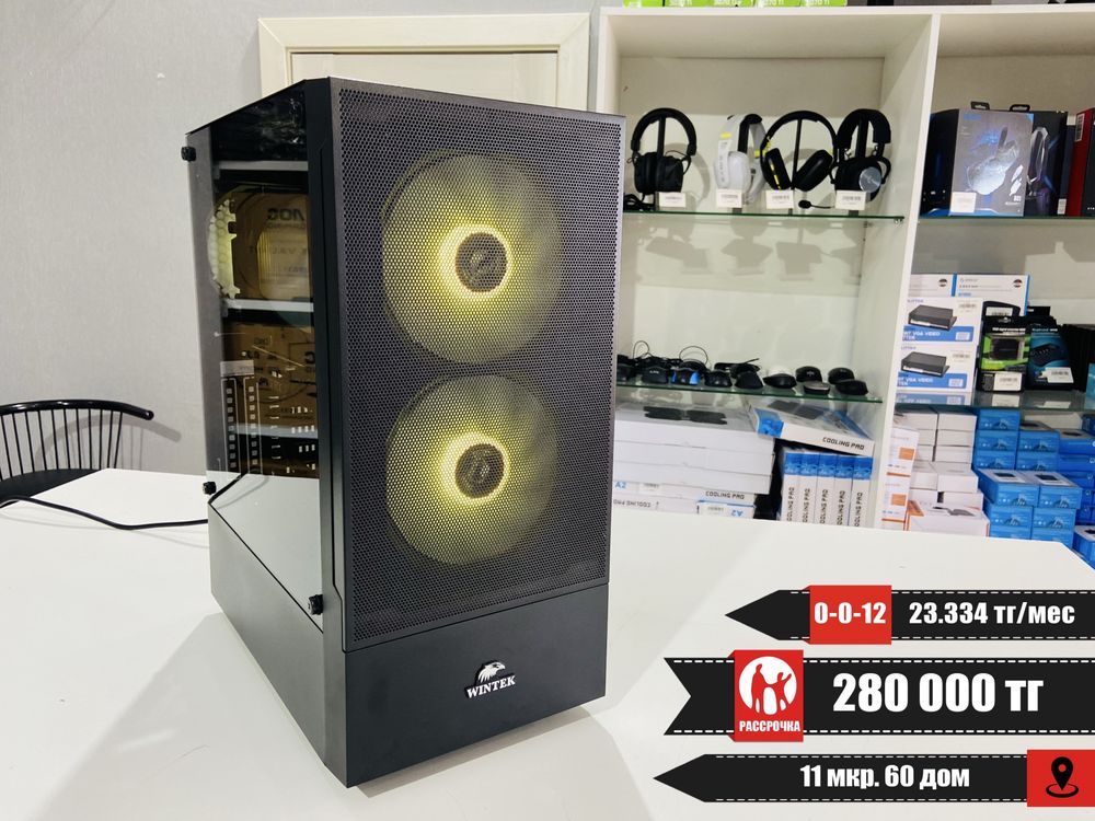 Рассрочка! Системный блок - Core i5-11400F/16Gb/SSD 512+1Tb/RTX 3060Ti