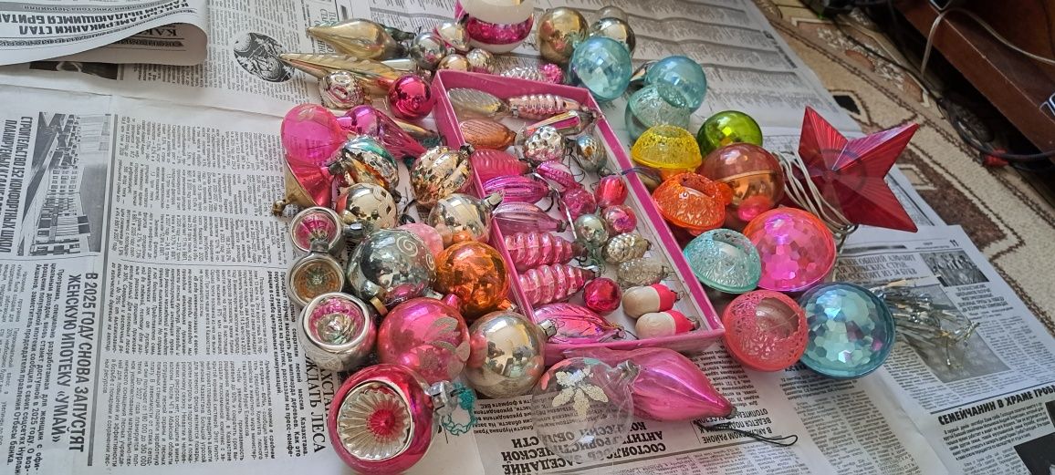 Ёлочные  игрушки СССР