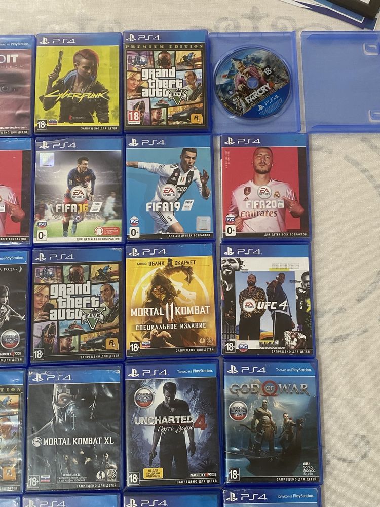 Диски для пс4 playstation 4 диски