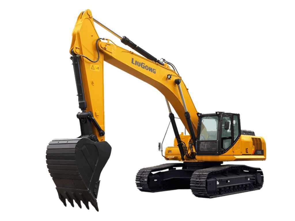 Карьерный экскаватор LiuGong CLG 936E ковш 1.9 куб