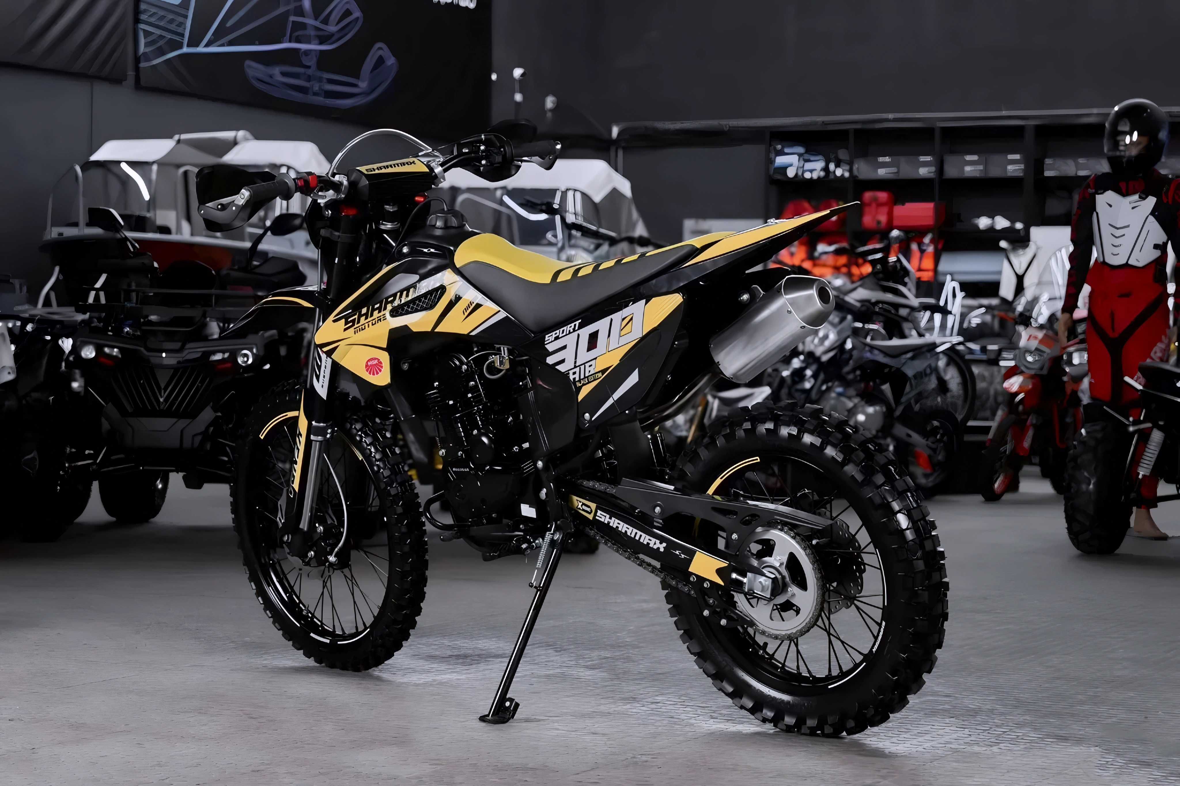 Мотоцикл Sharmax Sport 300 AIR (Black Edition)