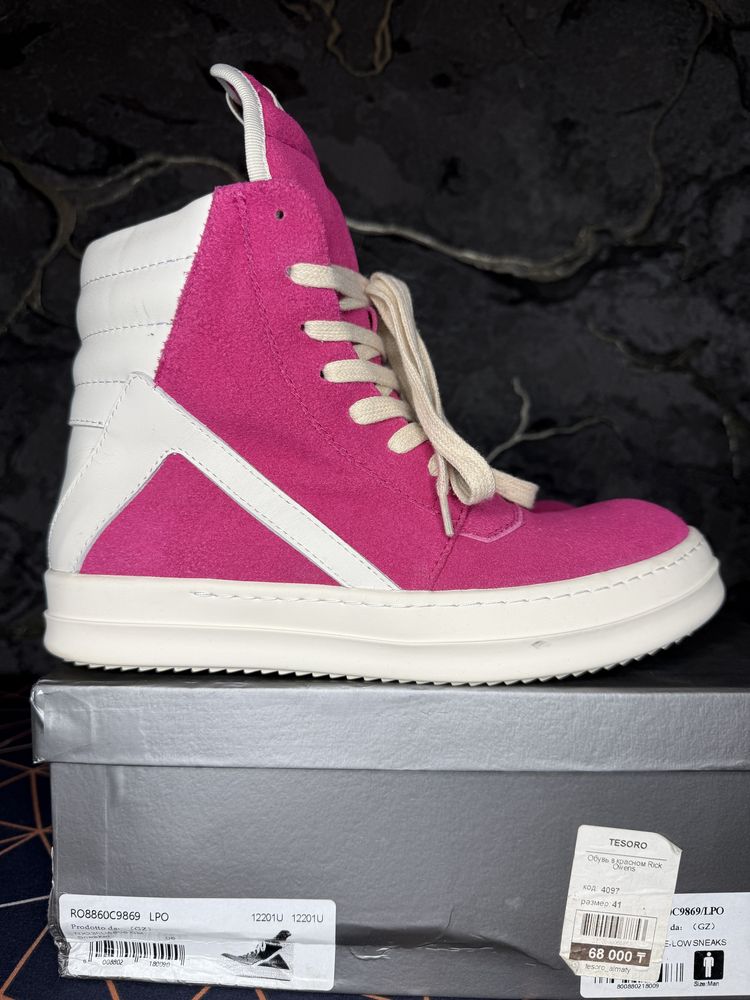 Кеды RICK OWENS Италия
