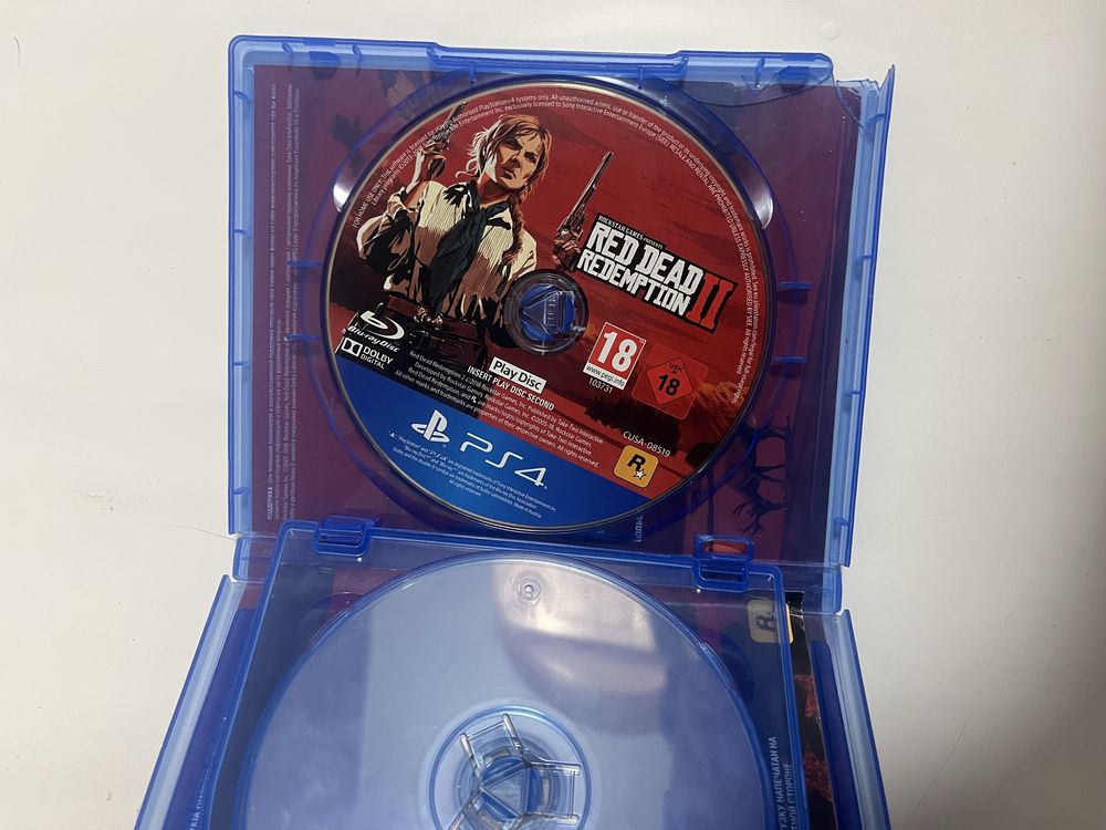Продам диск read dead redemption 2