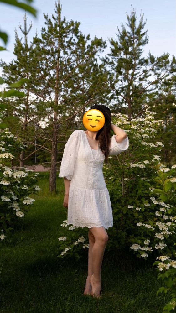 Платье Zara — почти новое, шикарное!
