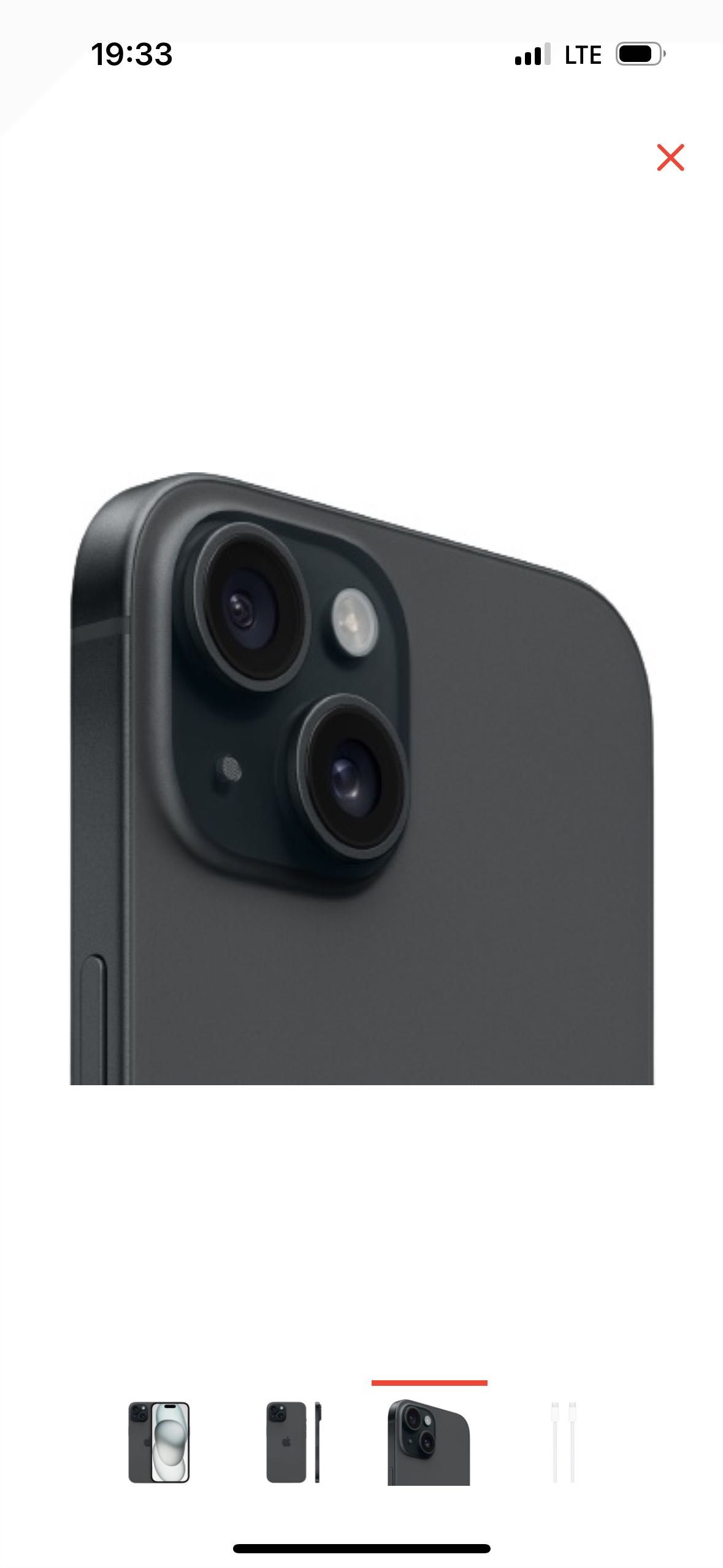 iPhone 15pro, 128GB