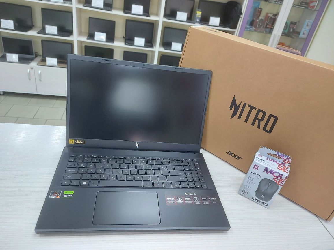 Новые Acer Nitro (Ryzen 5 7535HS, 16 Gb DDR5, 512 SSD)