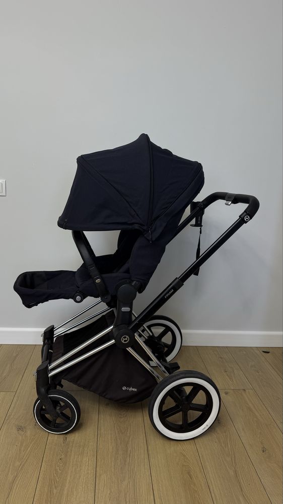 Коляска 2 в 1 Cybex Priam Silver