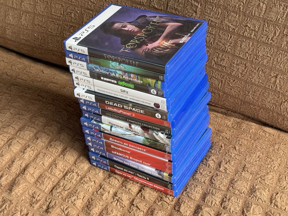 Игры на PlayStation 4 Ps 5 диски/Stray,Dead Space,Сэкбой,ForSpoken