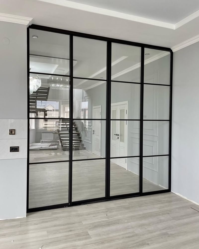 Раздвижные двери | Двери-купе | Межкомнатные перегородки в стиле Loft