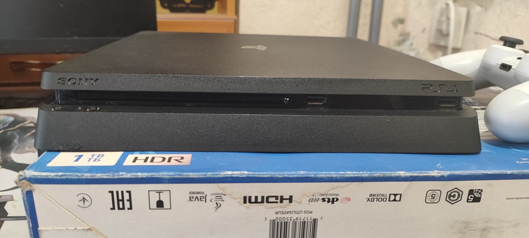 Playstation 4 slim 1тб памяти+Турецкий аккаунт с играми
