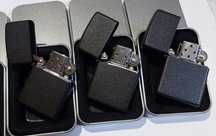 Бензиновая зажигалка Zippo. Матовая зажигалка Black зиппо. Подарочная