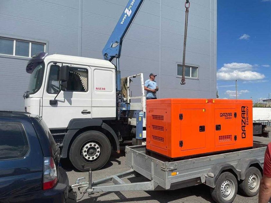 АКЦИЯ! Дизельный генератор с АВР QAZAR ENERGY GRS40A NEWMAX! Шымкент!