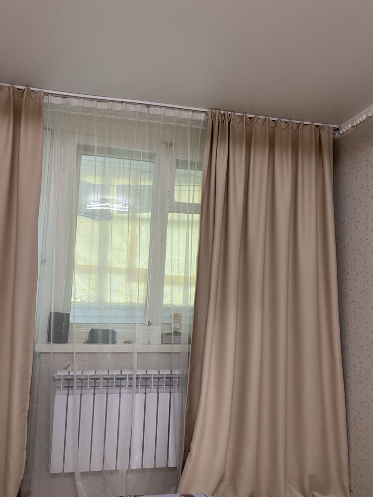 Продам шторы с гардинами