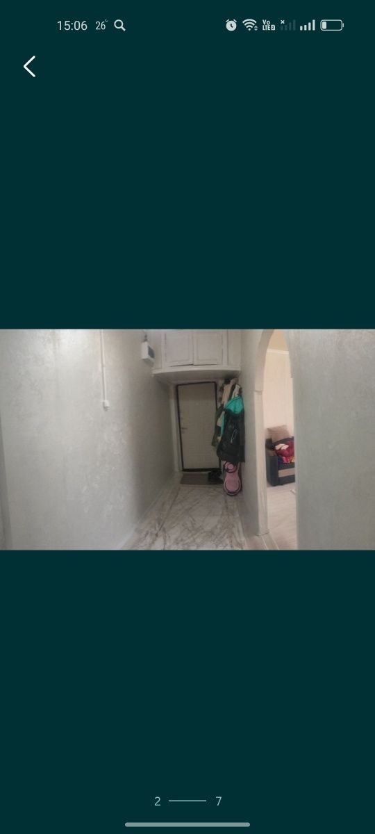 Продам 2 - х комн кв,на втором этаже