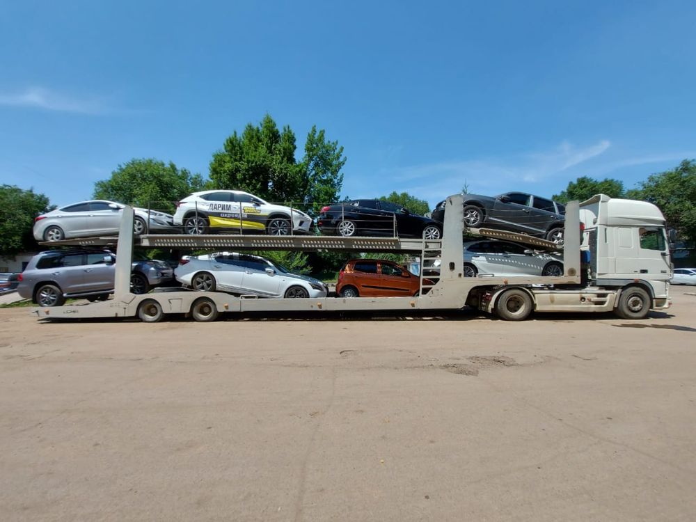 Перевозка автомобиля Астана Алматы ежедневно быстро