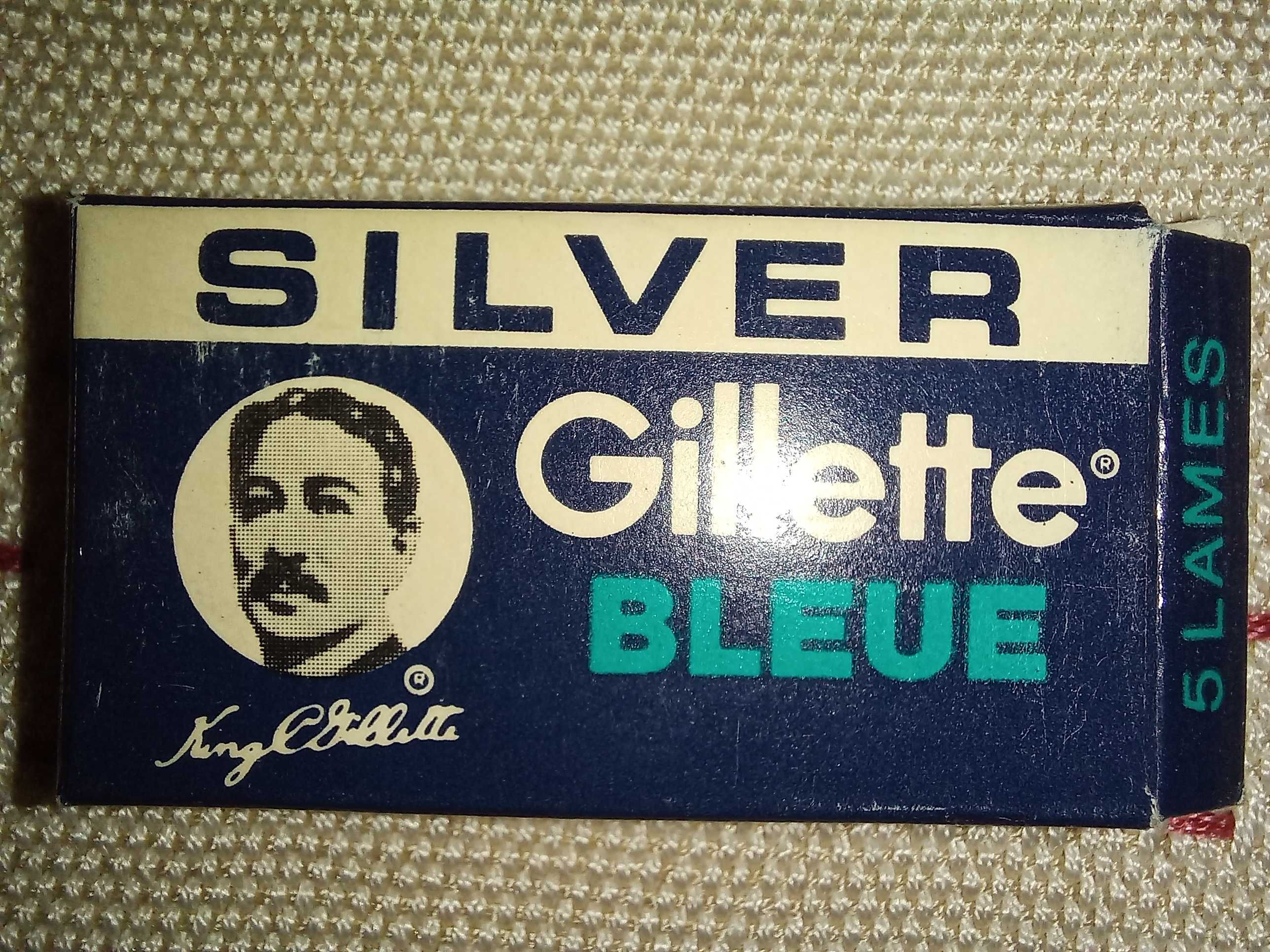 Лезвия Gillette/Винтаж/Ретро/Made in USA/Оригинал/Gillette времён СССР