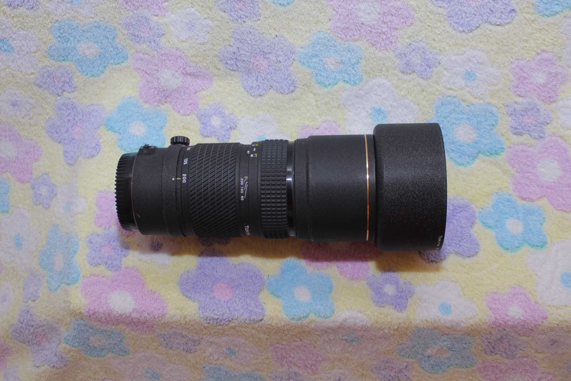 Объектив Tokina AT-X PRO 80-200mm 1:2.8, светосильный, автофокусный.