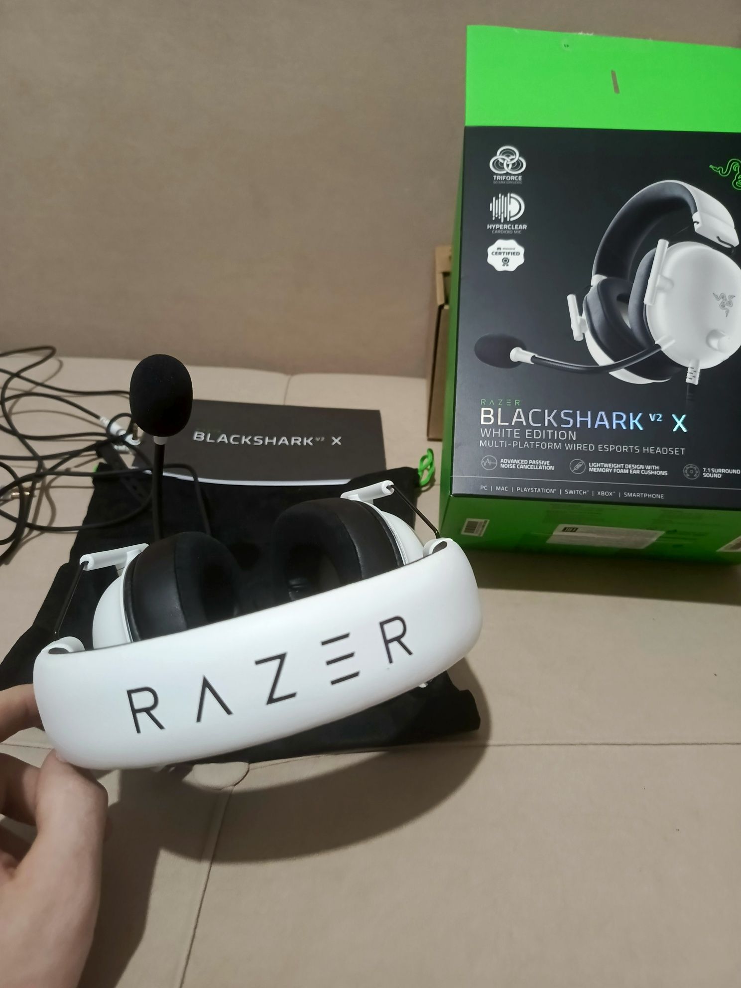 Продам наушники Black Shark v2 X