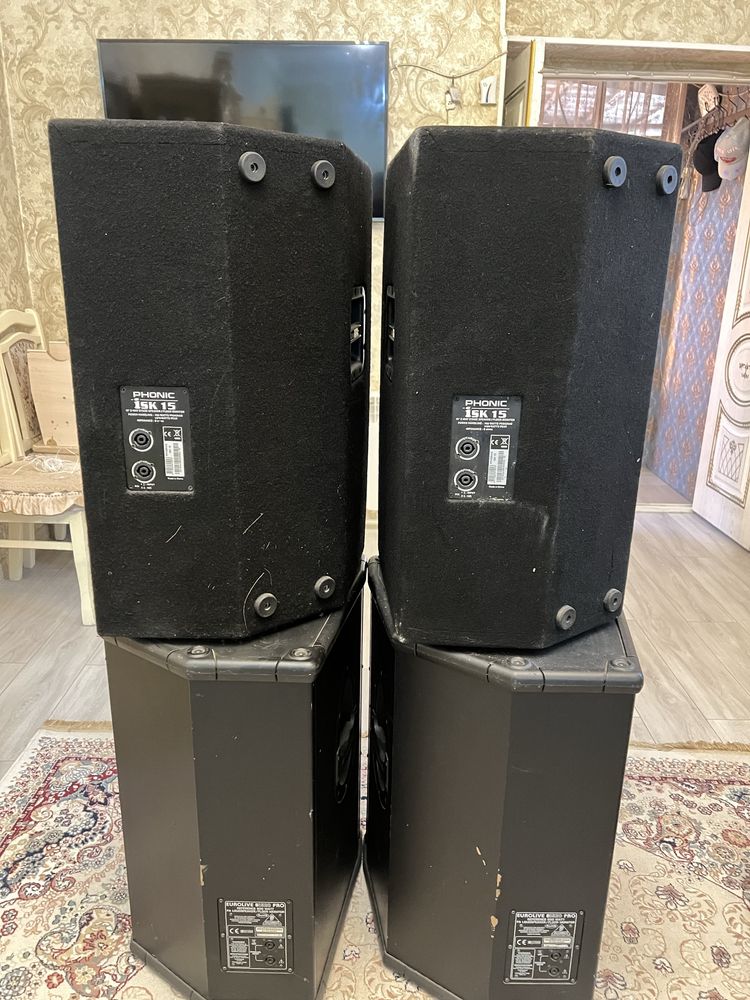 Колонки 4 комплекта и динакорд