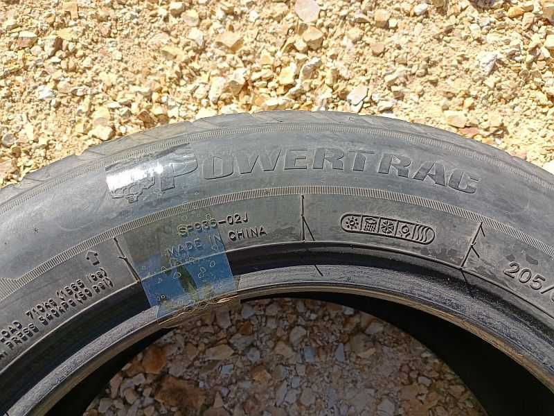 ОДНА шина 205/60 R16 - "Powertrac Powermarch A/S" (Китай), летняя.