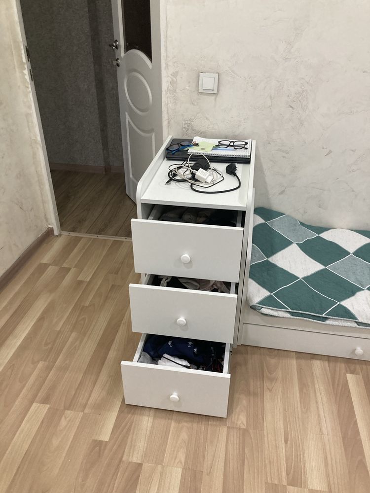 Манеж кровать тумб. Ходунок в подарок