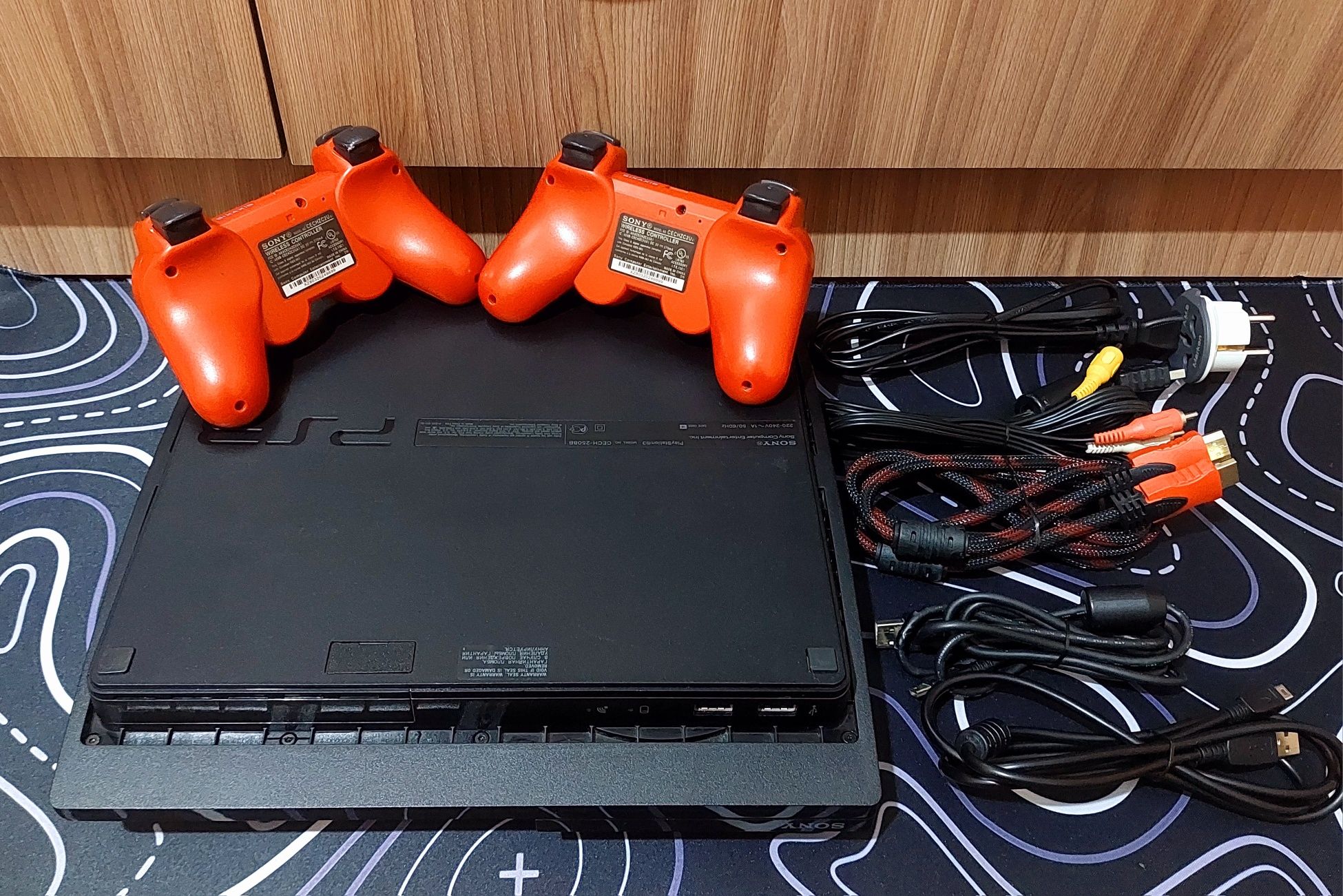 Ps 3 slim 320g 2 дж +Топ игры!