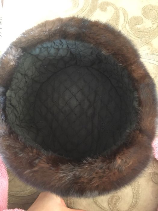 Норковая шапки