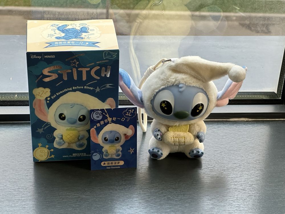 Стич игрушка минисо